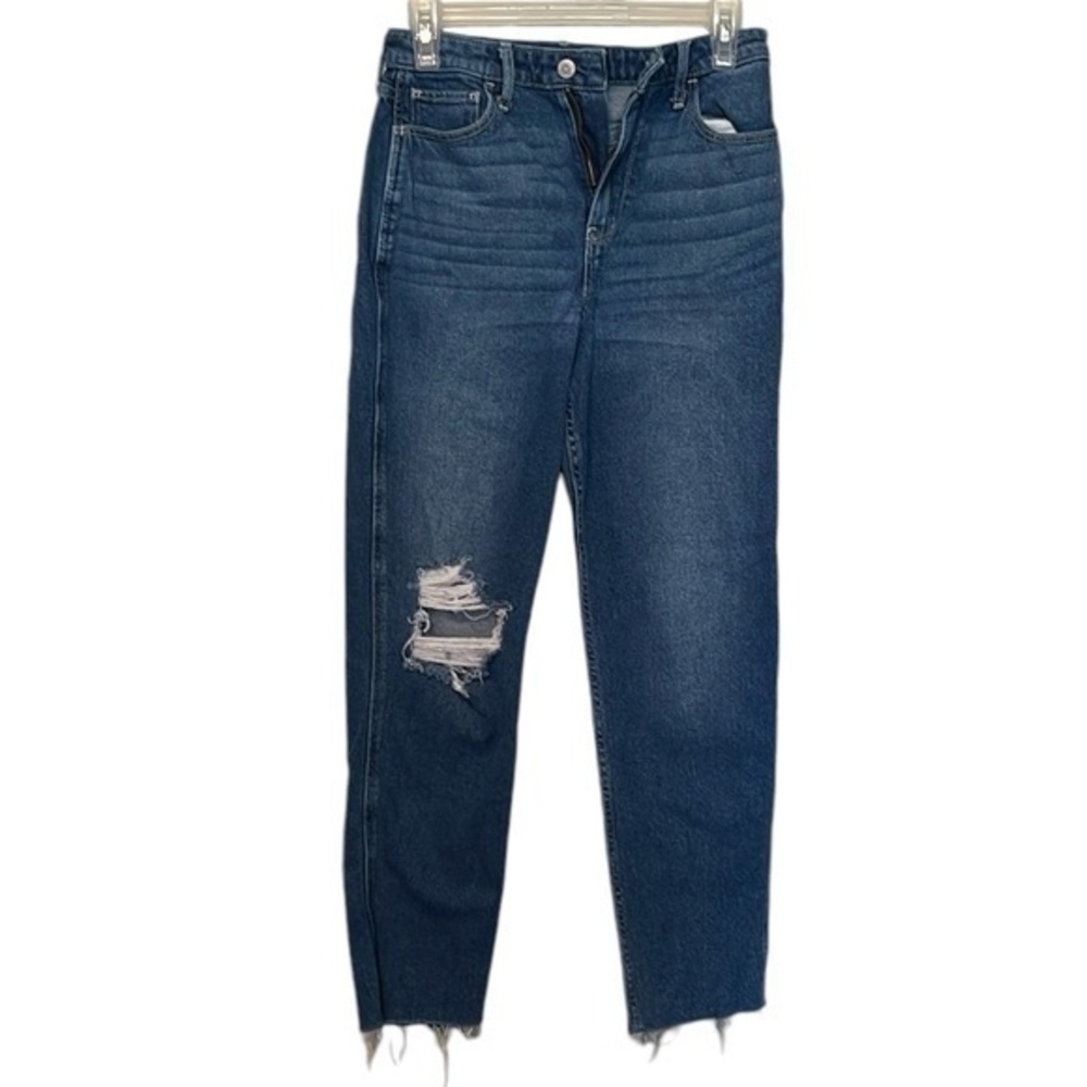 Hollister Ultra High Rise Mom Jean Vintage Stretch Size 3R, Waist 26, Length 27